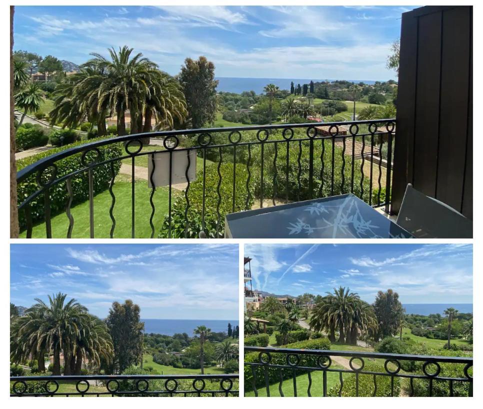 Saint-Raphaël Cap Esterel Vue Mer Et Climatise מראה חיצוני תמונה